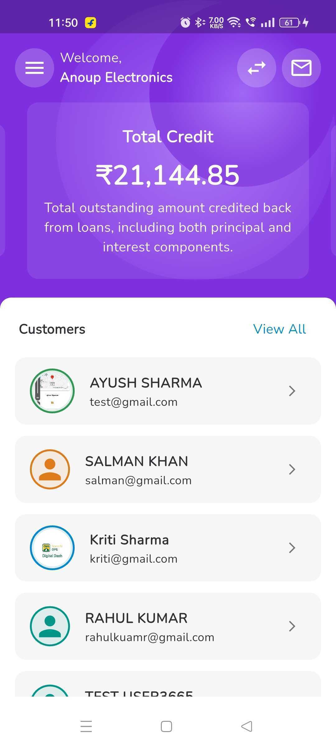 AB Finance Admin App