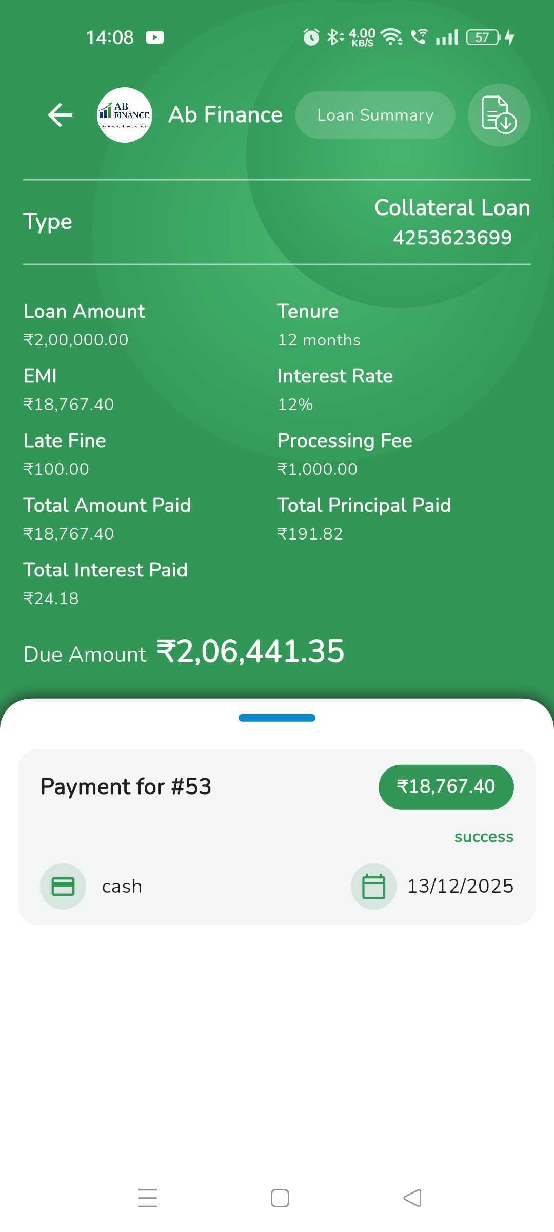 AB Finance Customer App