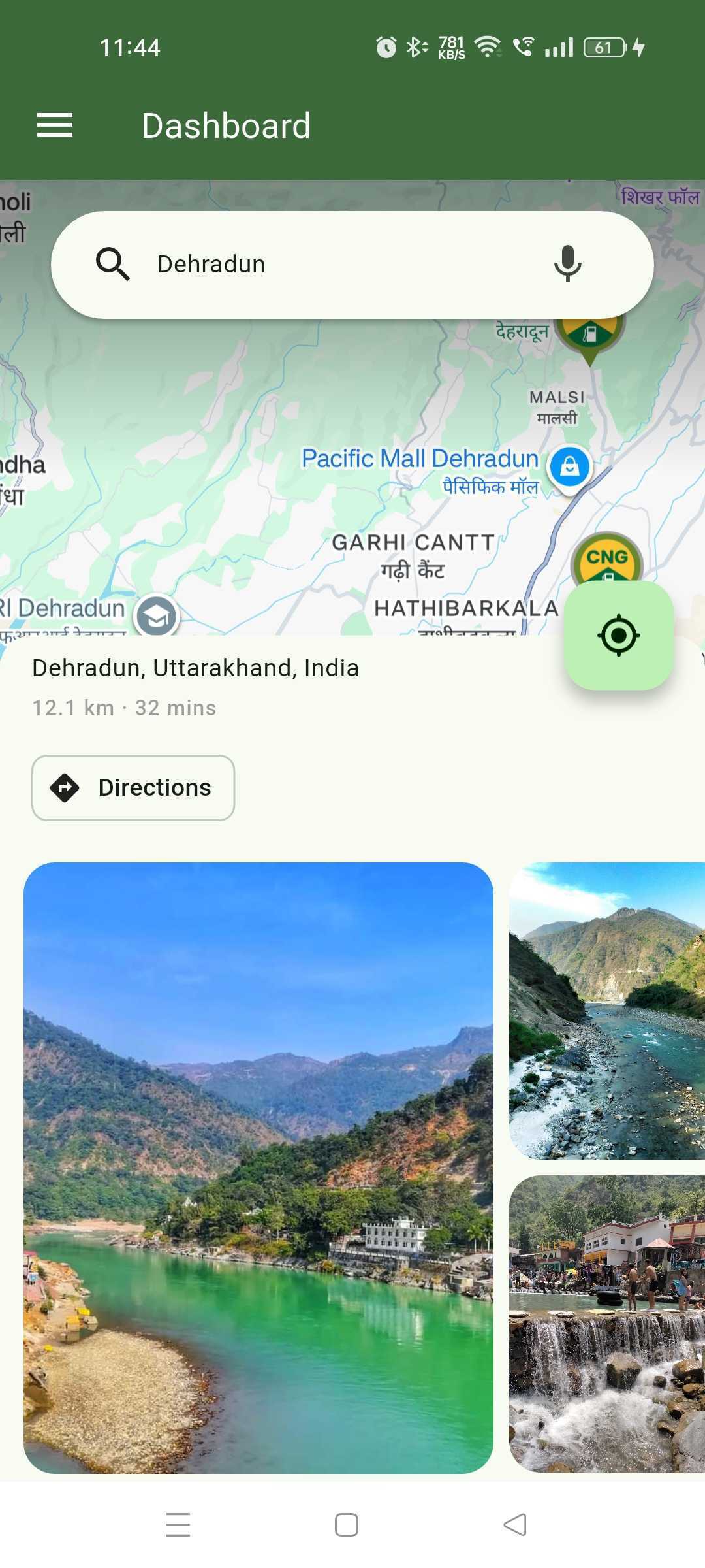 Saarthi GPS CNG Locator App